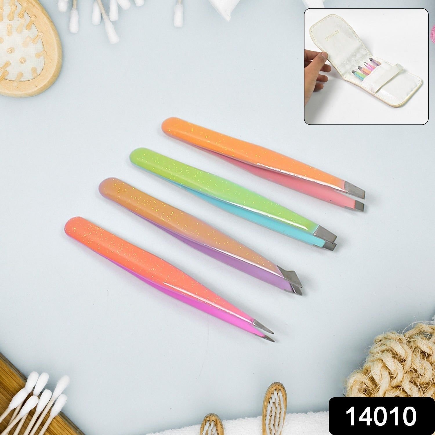 Professional Precision Tweezers (4 Pcs Set) - Image 2