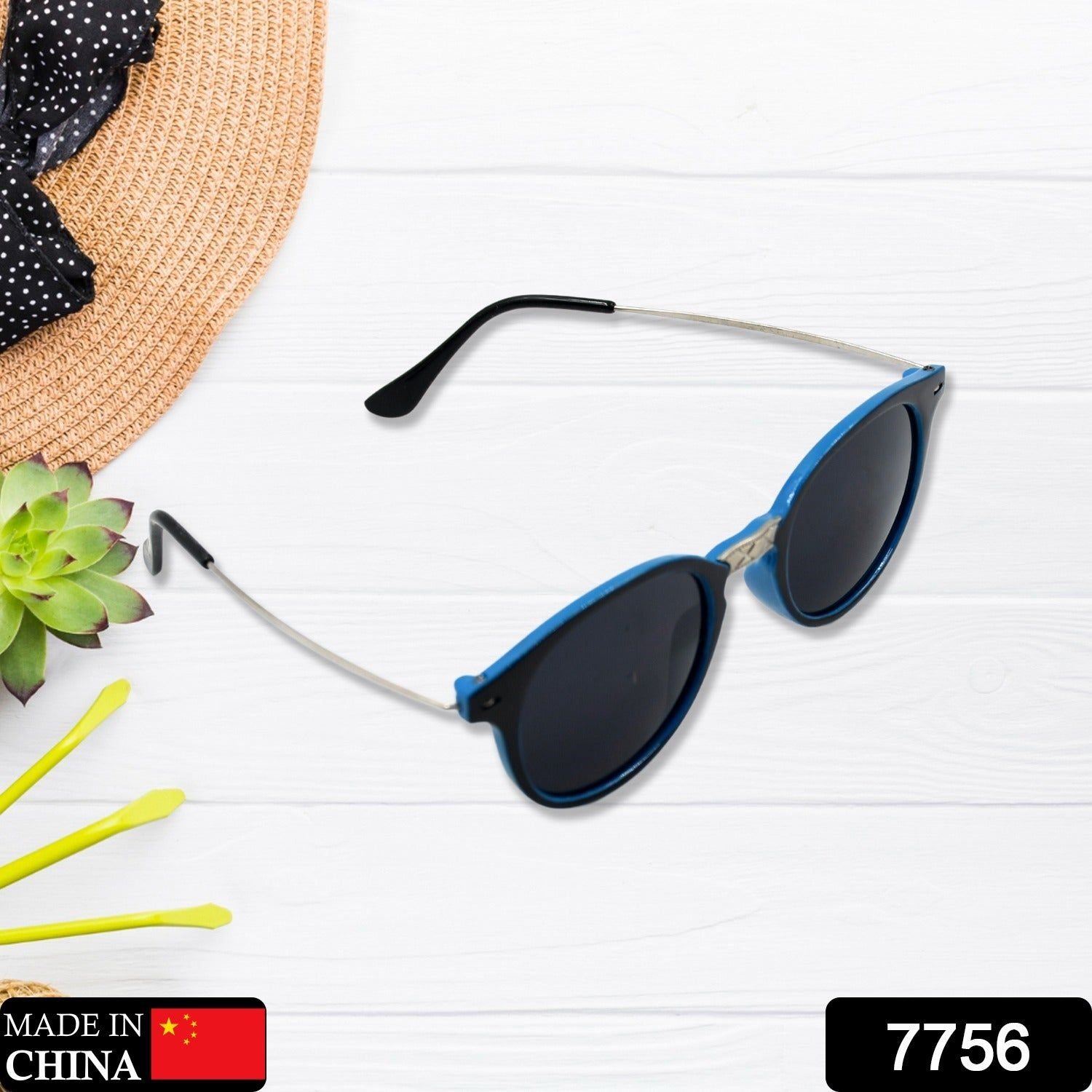 UV Protected Round Sunglasses, classic Sunglasses for Men & Women, Lightweight - Image 2