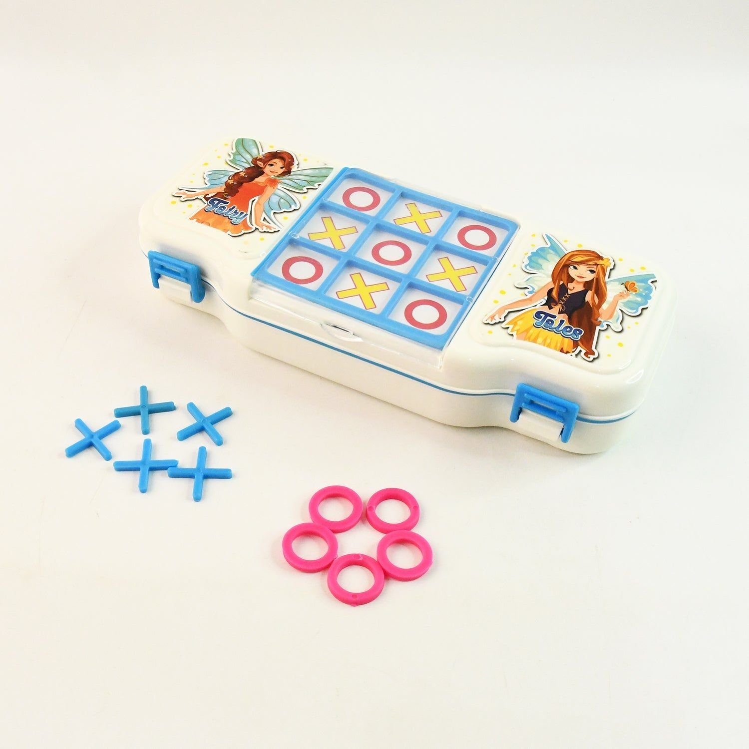 Kids Pencil Box with Built-in Tic Tac Toe Game - Image 4
