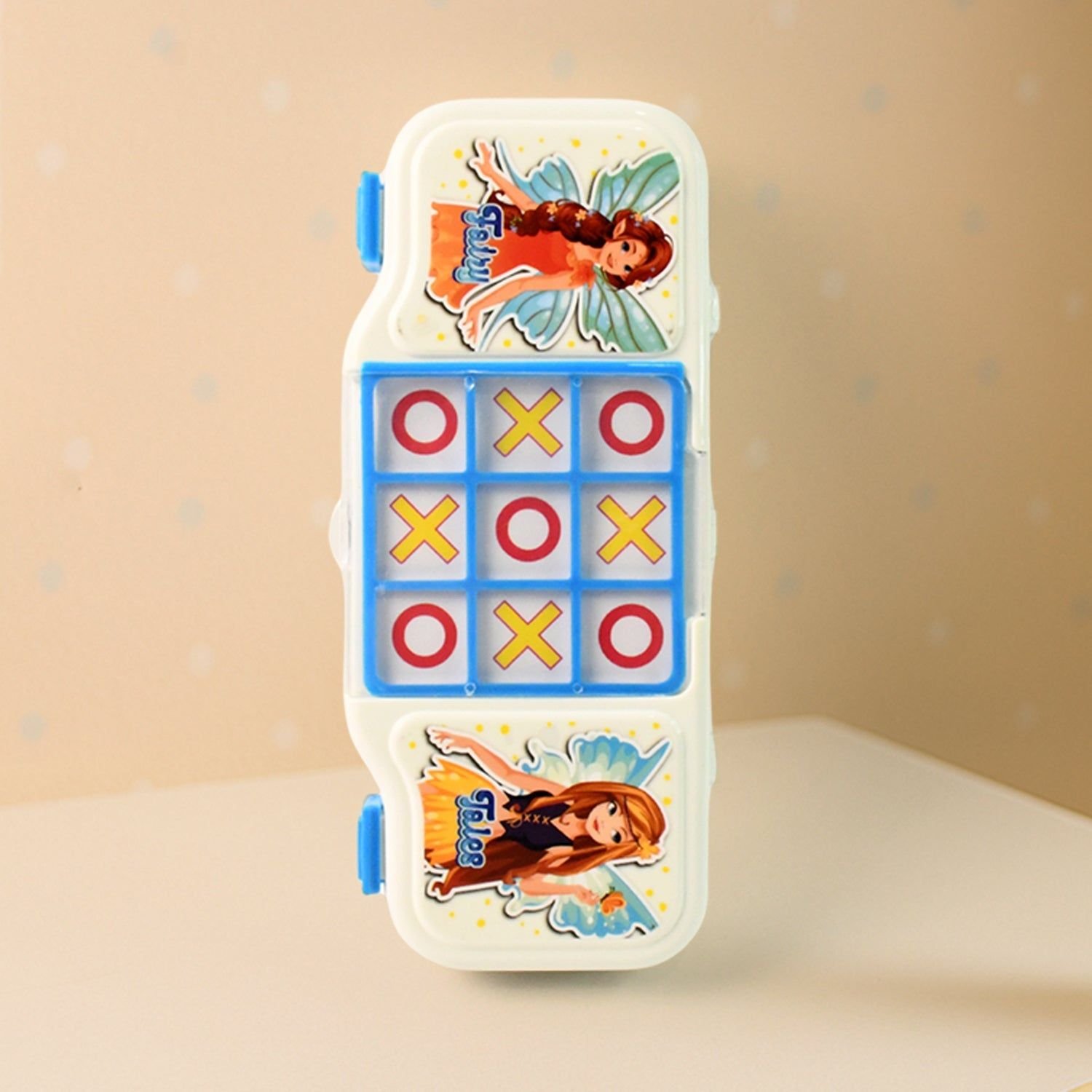 Kids Pencil Box with Built-in Tic Tac Toe Game - Image 2