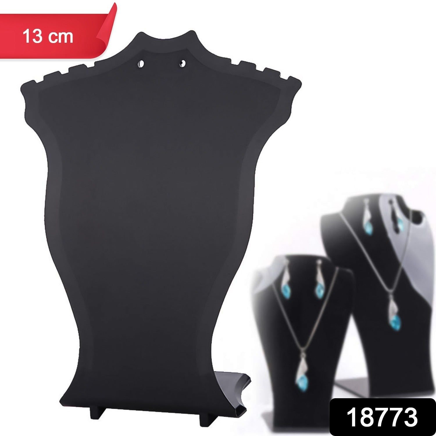 Plastic Necklace Display Stand (13 Cm / 1 Pc) - Image 2
