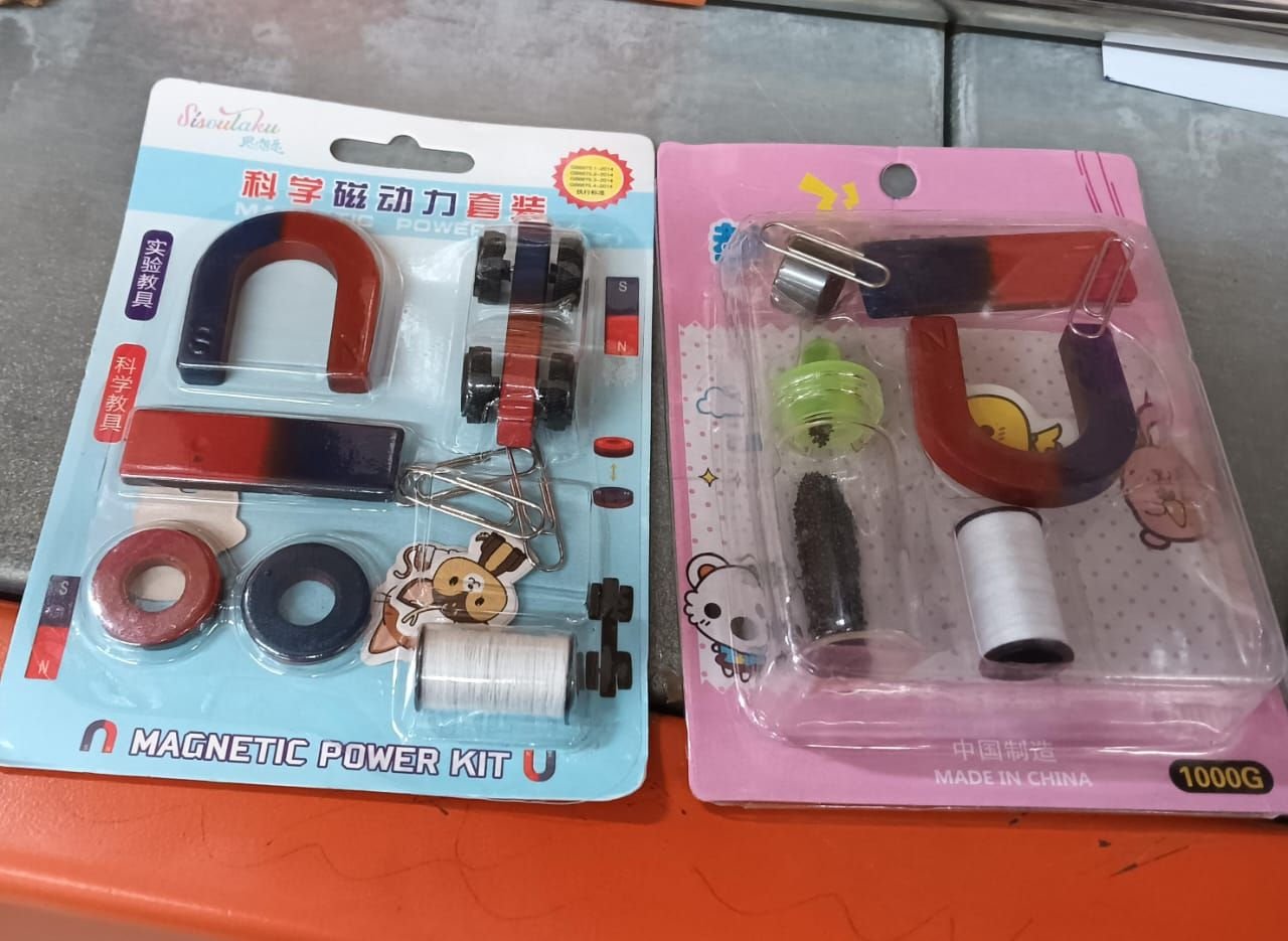 Teaching Aids Magnetic Science Kit Funny Kids DIY Science Kits Educational Experiment Games - Image 5