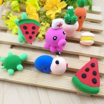 Non-Toxic Creative 30 Dough Clay 5 Different Colors, (Pack of 6 Pcs) - Image 5