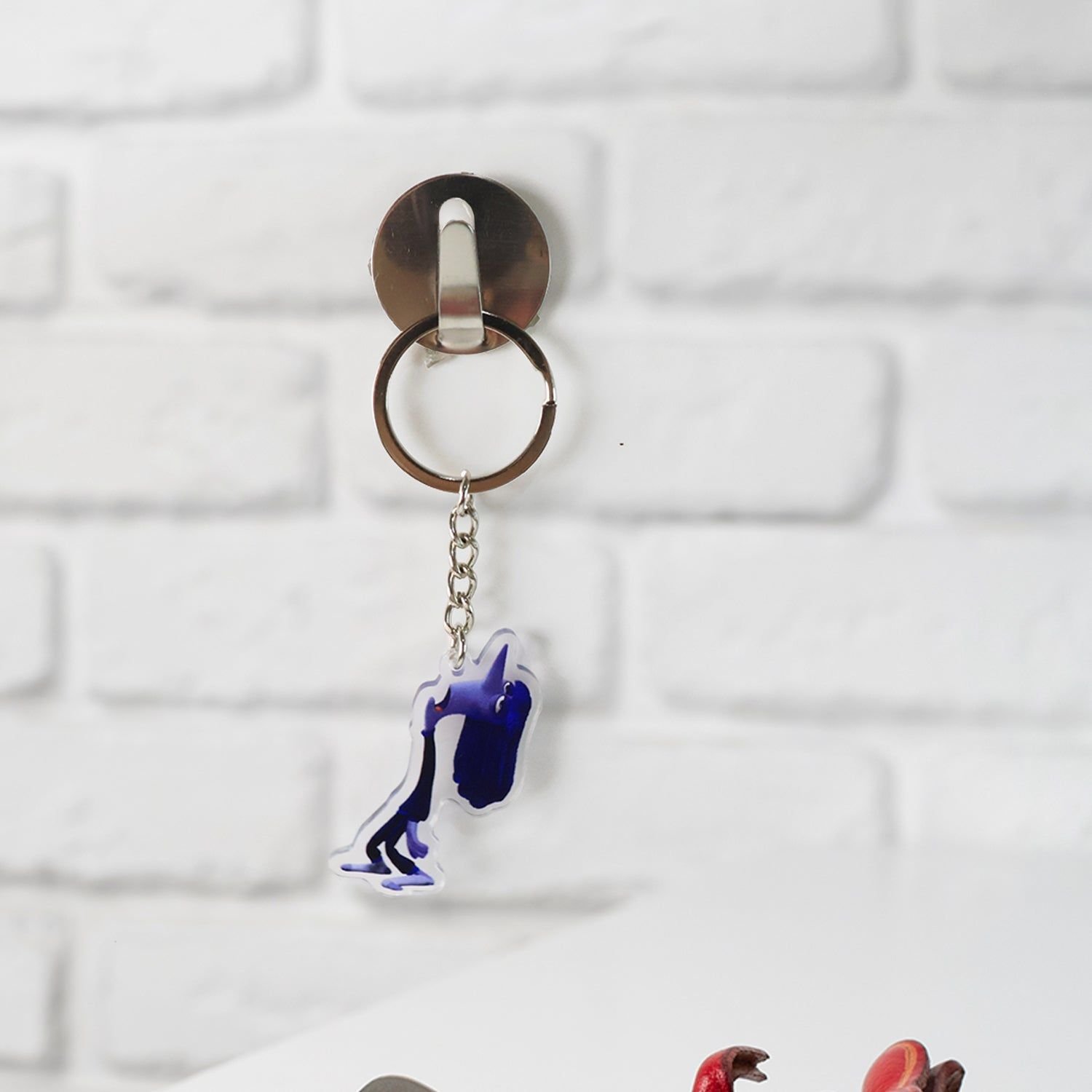 Cute Cartoon Character Acrylic Keychain (1 Pc) - Image 3