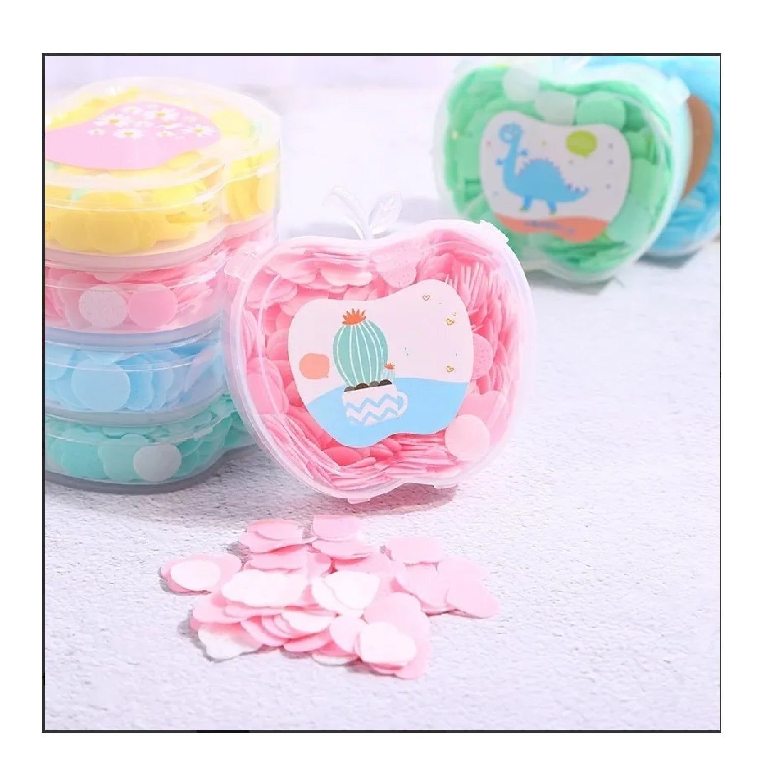 Apple Design Soft Paper Soap - Image 3