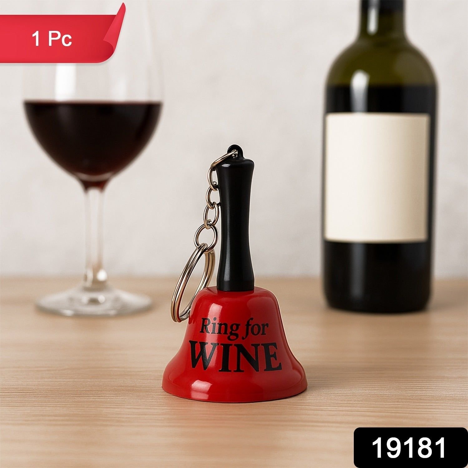 Mini Hand Bell with Keychain (1 Pc) - Image 2