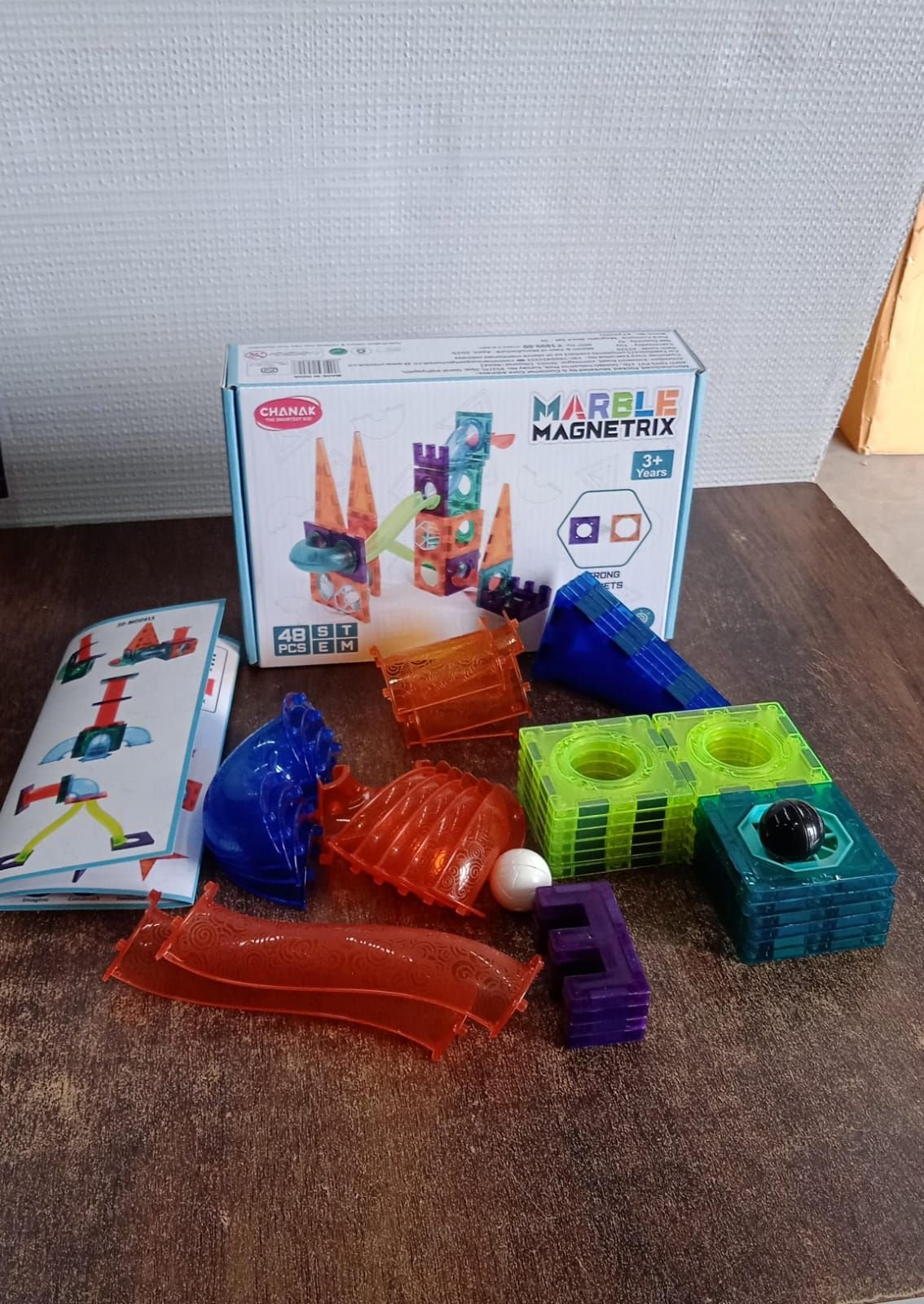Marble Magnetrix Magnetic Marble Run Building Set - Image 6