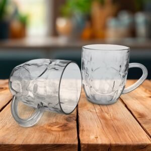 Apex Shake Mug Set – 2 Pieces Durable Plastic Mugs (350ml) Approx | Assorted Colour
