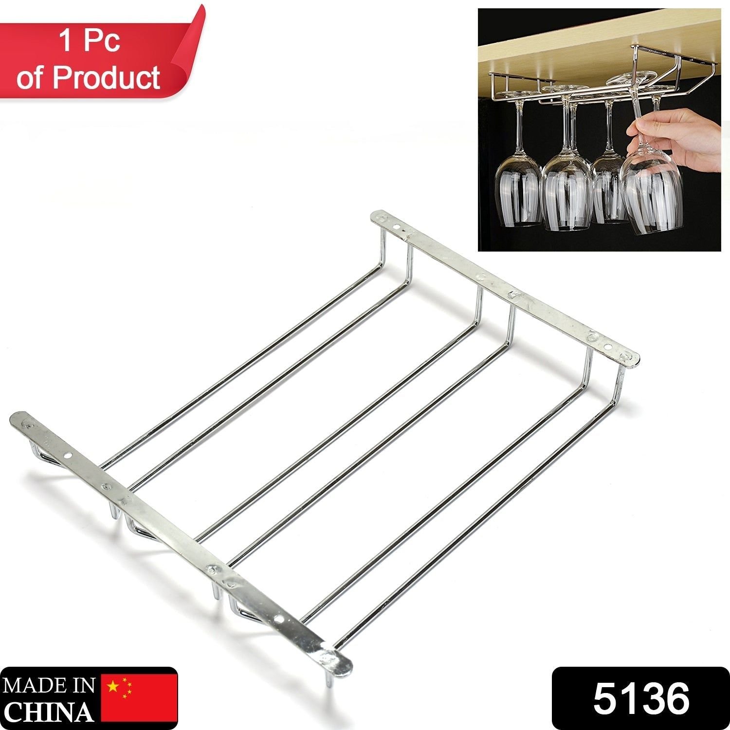Towel Shelves / Rack / Towel Stand with Chrome Finish for Bathroom Decor - Image 2