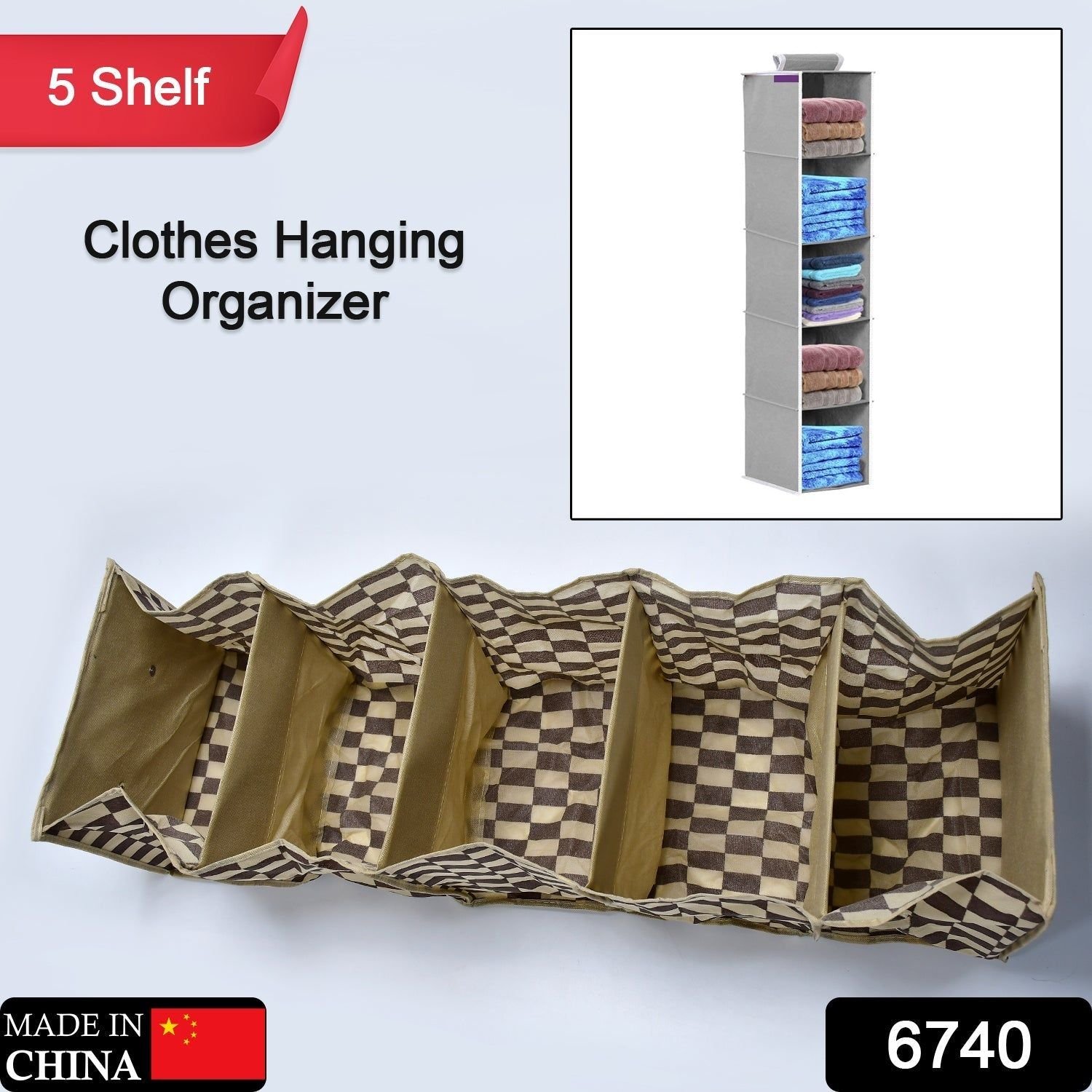 Foldable Storage Drawer Organizer For Out & Indoor Use - Image 2