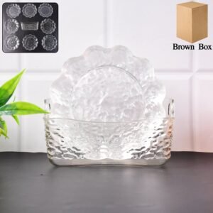 9 in 1 Plastic Bowl With Serving Tray / Plates Set | Assorted Colour