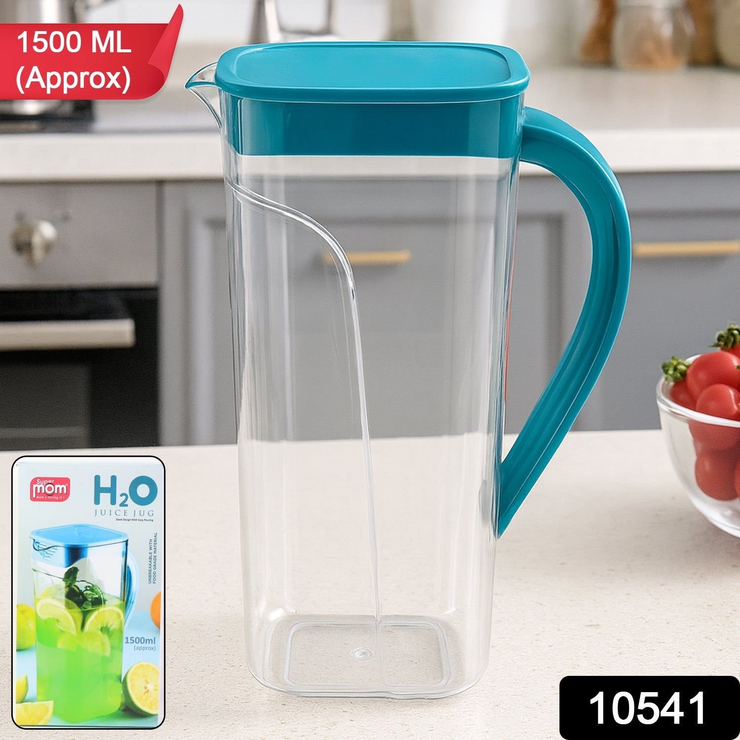 Supermom Plastic H2O Juice Jug 1500ml - Image 2