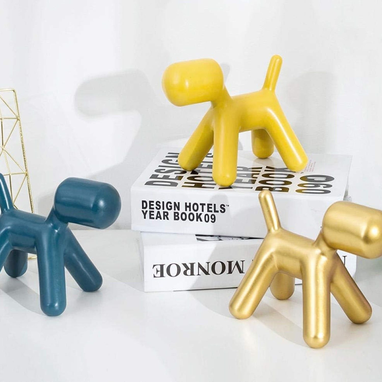 Plastic Cute Animal Puppy Chair,Creative Dog Low Footstool,Cartoon Foot Rest Stool for Bedroom Living Room Entrance Gift (1 Pc) - Image 6