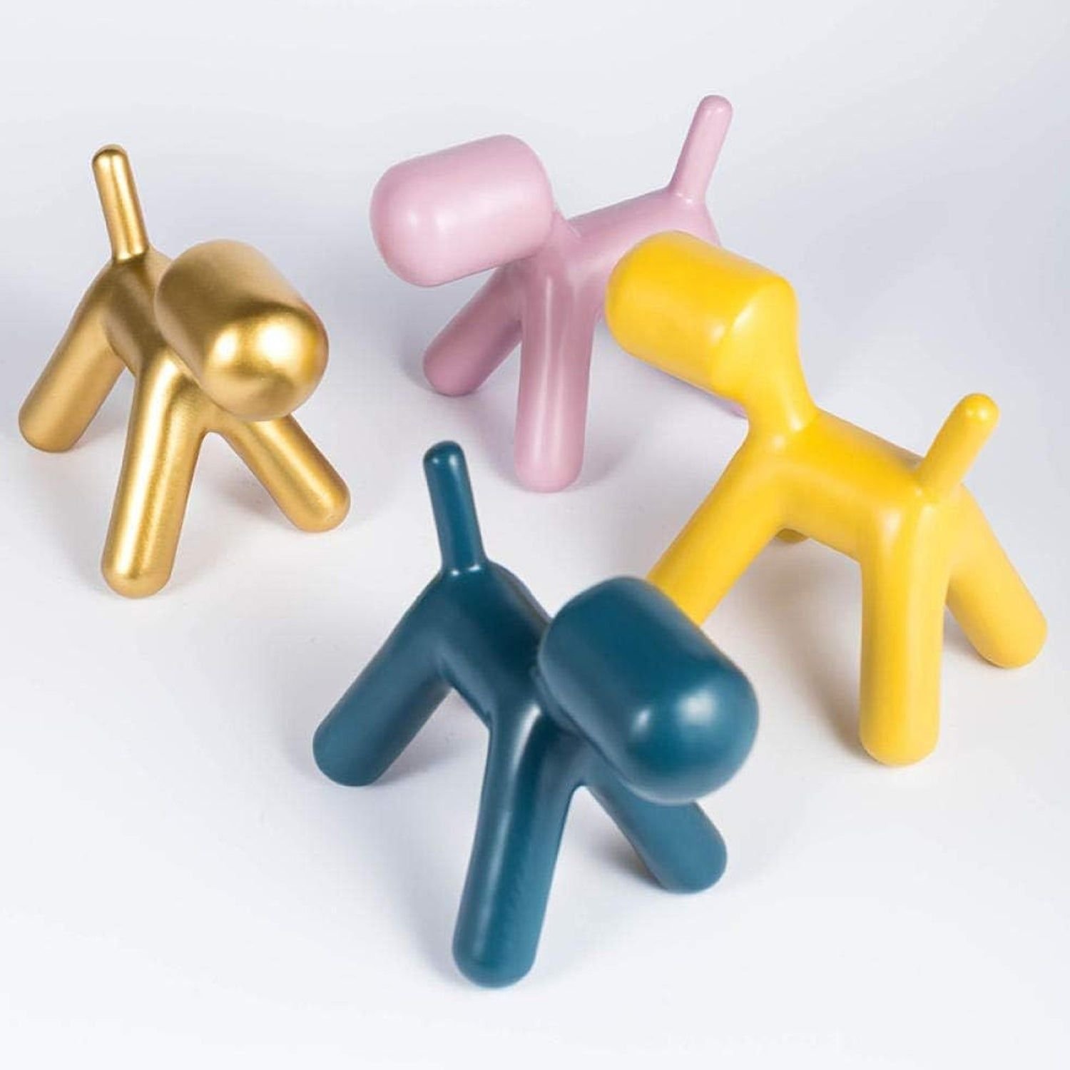 Plastic Cute Animal Puppy Chair,Creative Dog Low Footstool,Cartoon Foot Rest Stool for Bedroom Living Room Entrance Gift (1 Pc) - Image 7