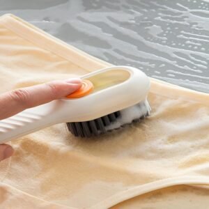 Multifunctional Scrubbing Brush with Liquid / Soap Dispenser, Cleaning Brush with Liquid / Soap Dispenser, Shoe Brush for Cleaning, Cloth Cleaning Bru