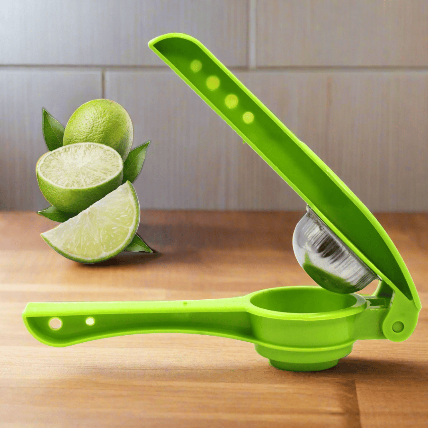 Plastic Lemon Squeezer Cum Opener 2 in 1 Lemon Squeezer - Image 4