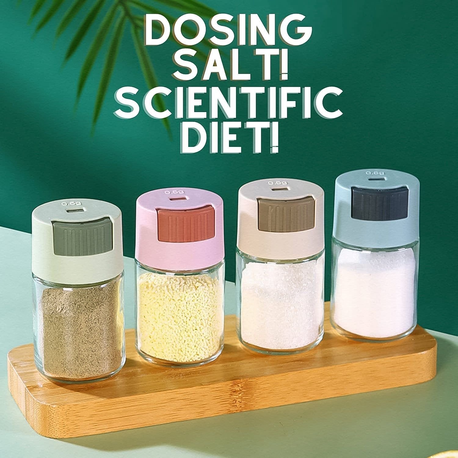 Adjustable Spice Dispenser Glass Jar(1 Pc) - Image 6