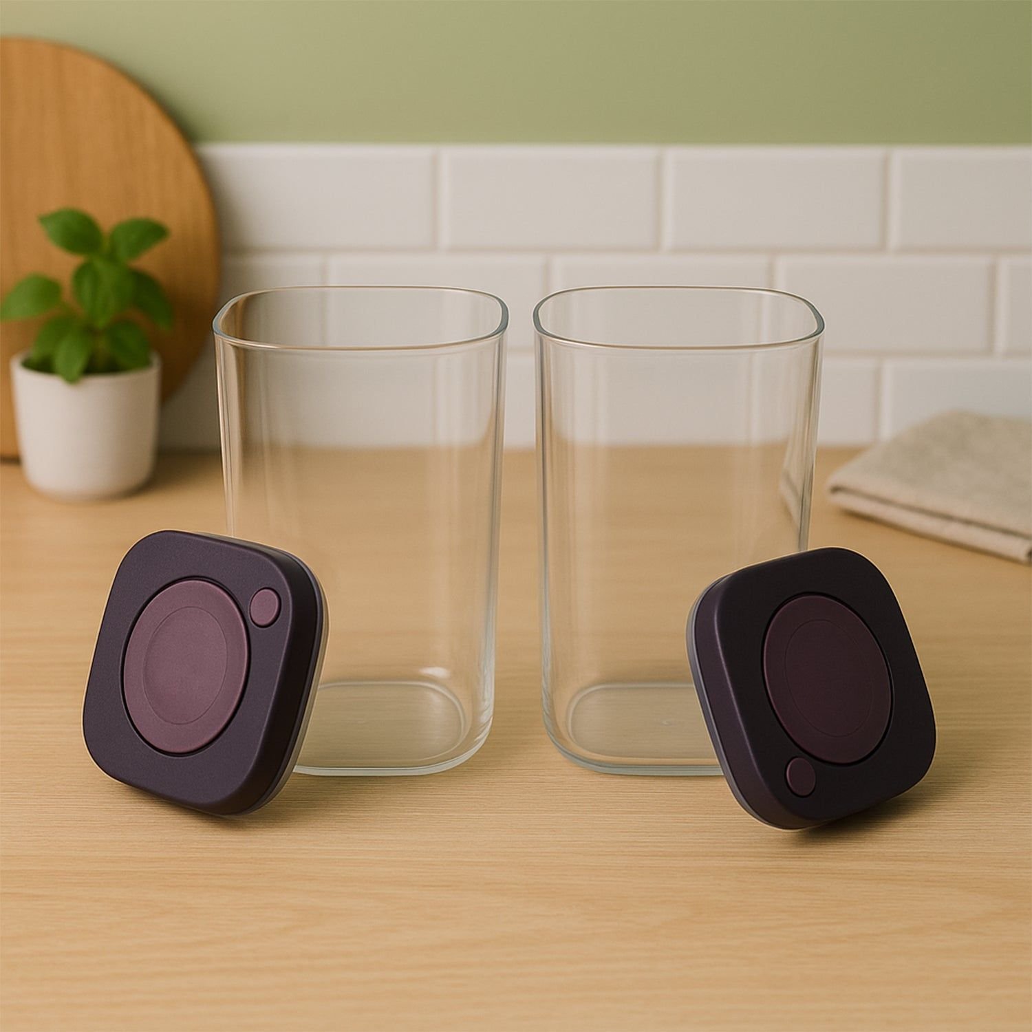 Supermom Airtight Kitchen Storage Containers (2 Pc Set / 1200ml) - Image 7