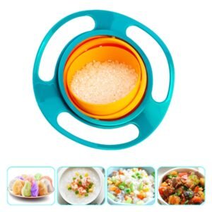 Rotating Baby Bowl used for serving food to kids and toddlers etc. | Assorted Colour