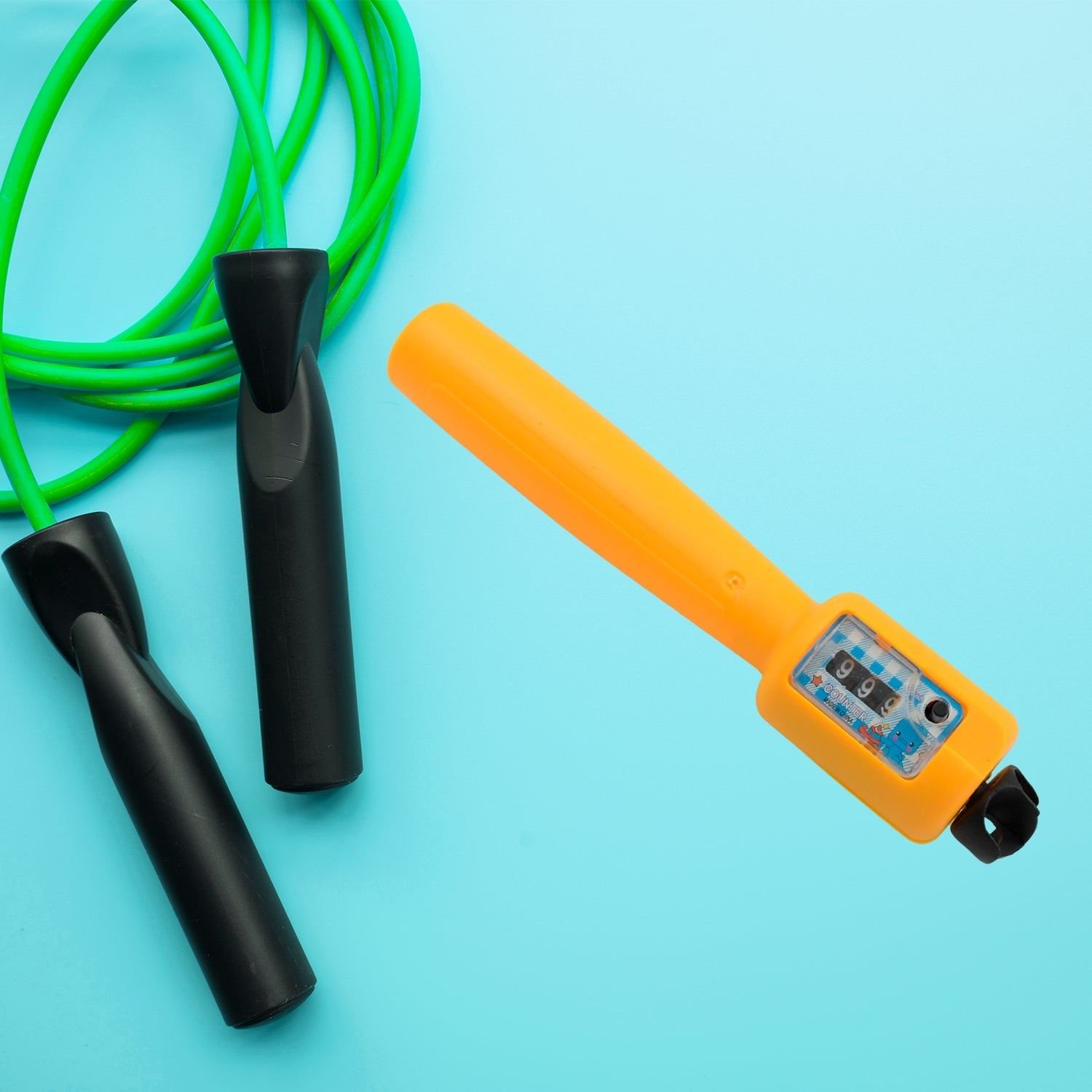 Jump Rope Electronic Counting Skipping Rope Adjustable Jumping Rope for Men, Women and Children,Fitness Jump Rope for Aerobic Exercise Like Speed Training, Endurance Training and Fitness Gym (2.5Mtr) - Image 5