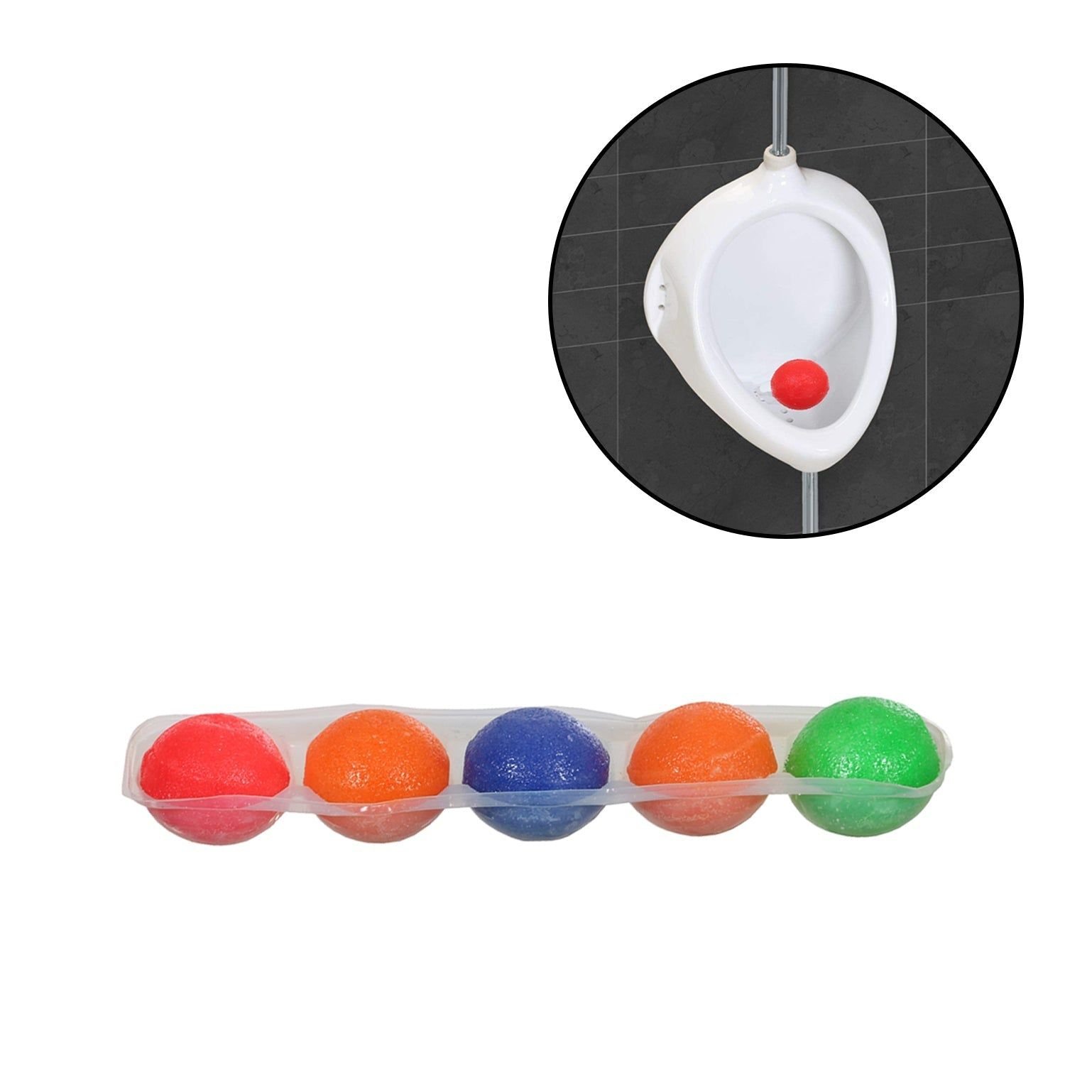 Urinal Balls | Sani Balls | Bathroom Freshener Fragrance Blocks, Air Freshener for Bathroom, Toilet, Shoe Rack, etc. Long-Lasting Fragrance (5 Pcs Set - Image 5