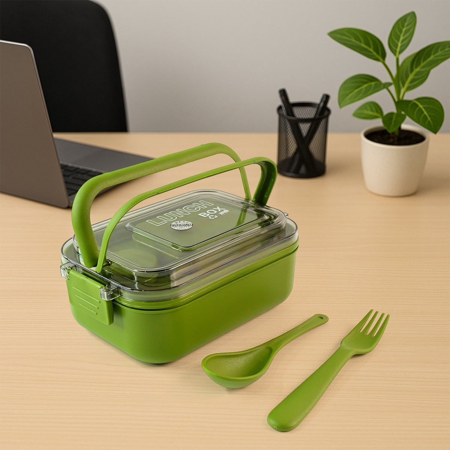 Magic Lunch Box with Leakproof Compartments (1 Pc) - Image 7