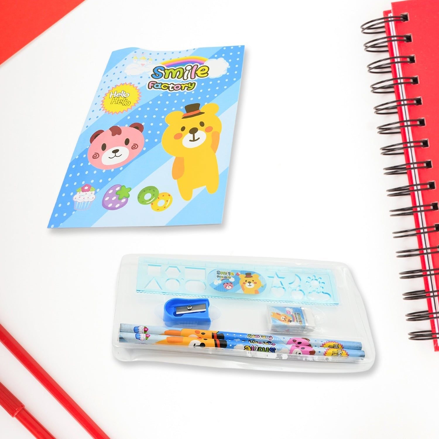 Stationery Kit for Kids - Stationery Set (6 Pcs Set / Mix Design) - Image 6