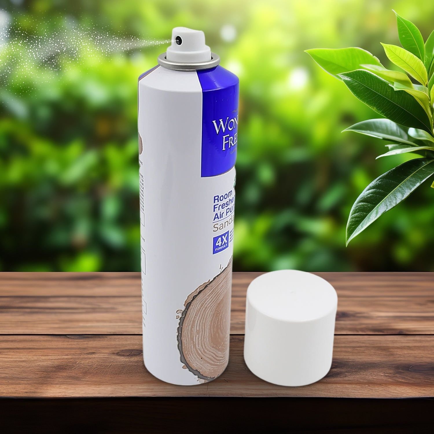 Fresh Air Freshener Spray, Sandalwood Fragrance | Long Lasting Fragrance for Home & Office (Mix Fragrance / 125 Gm) - Image 3