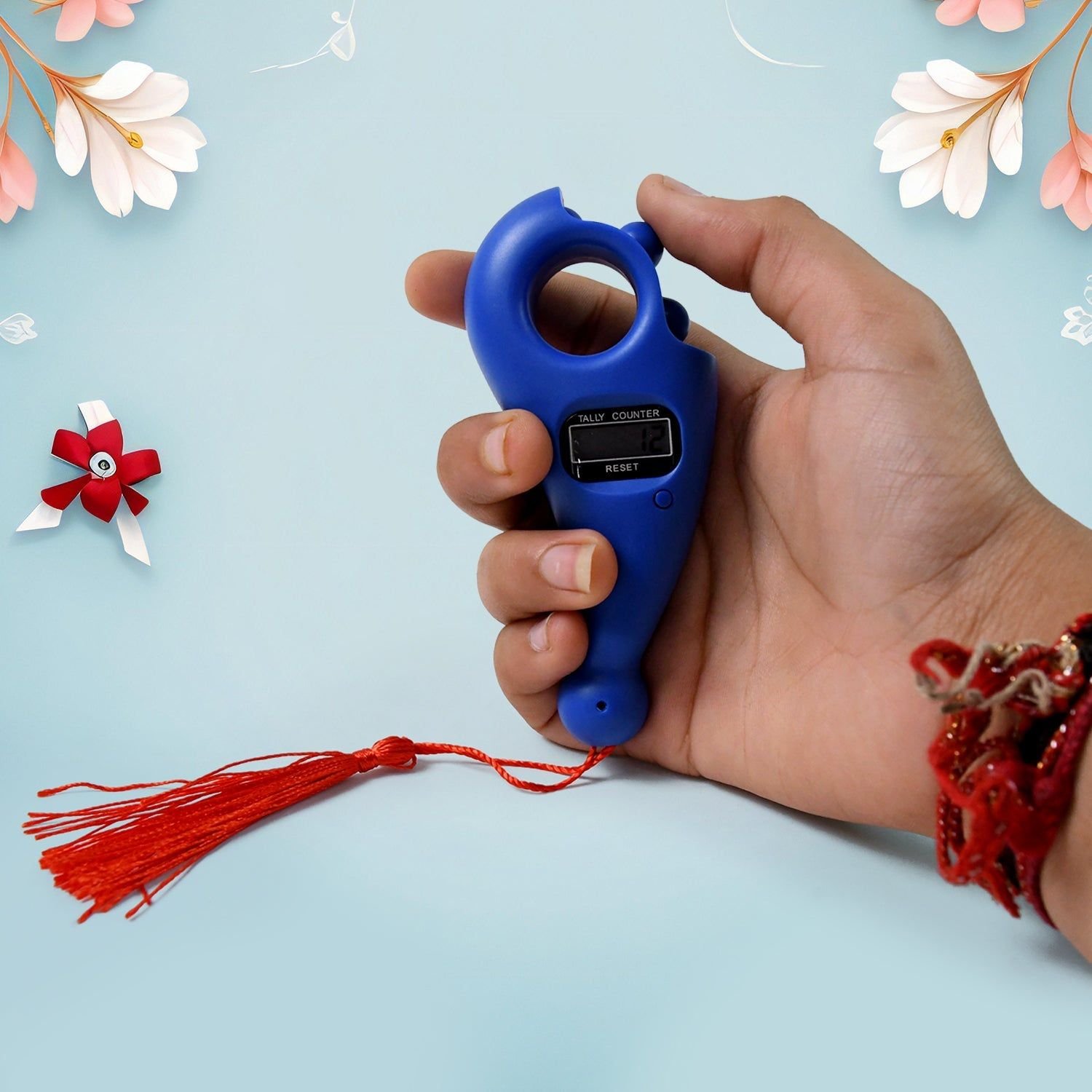 Digital Tasbih Tally Counter – Plastic Beads for Zikr/Naam Jaap - Image 4