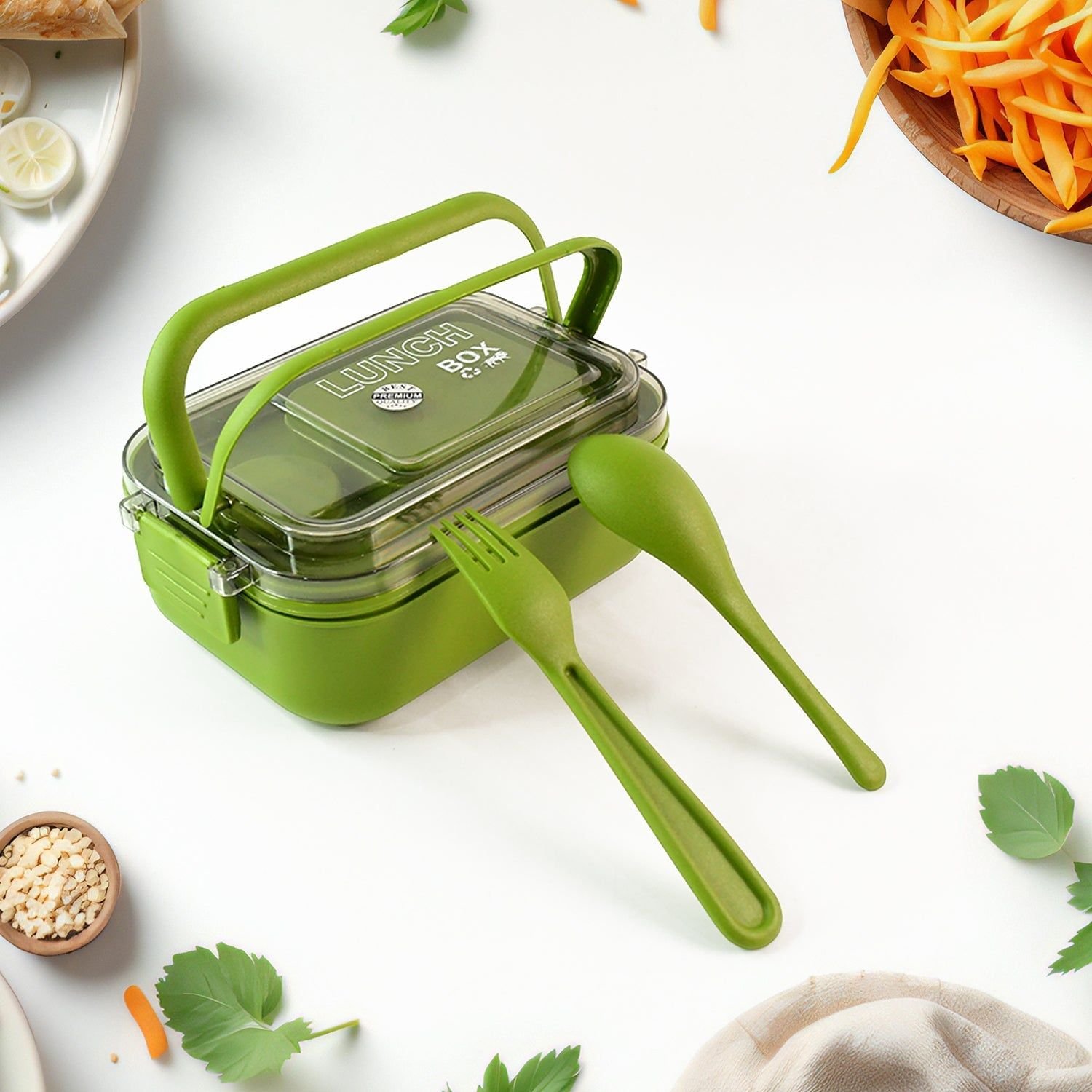 Magic Lunch Box with Leakproof Compartments (1 Pc) - Image 3