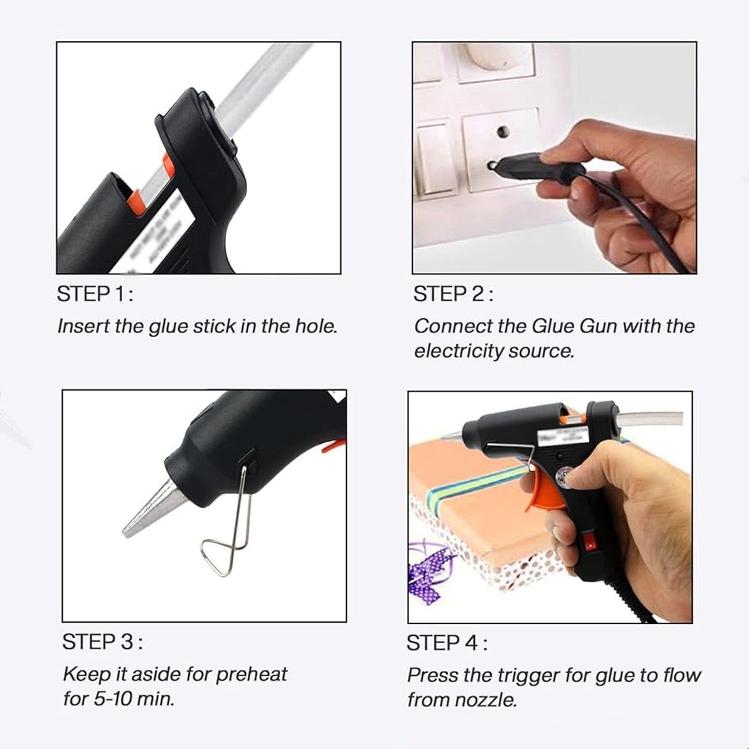 Glue Gun (60 watt) gluegun, Hot Melt - Image 4