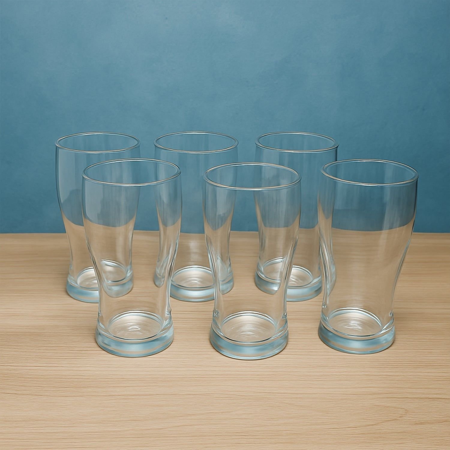 Apex Vista Unbreakable Pitcher Glass Set – 350 ML (Approx) | 6-Piece | Assorted Colour - Image 4