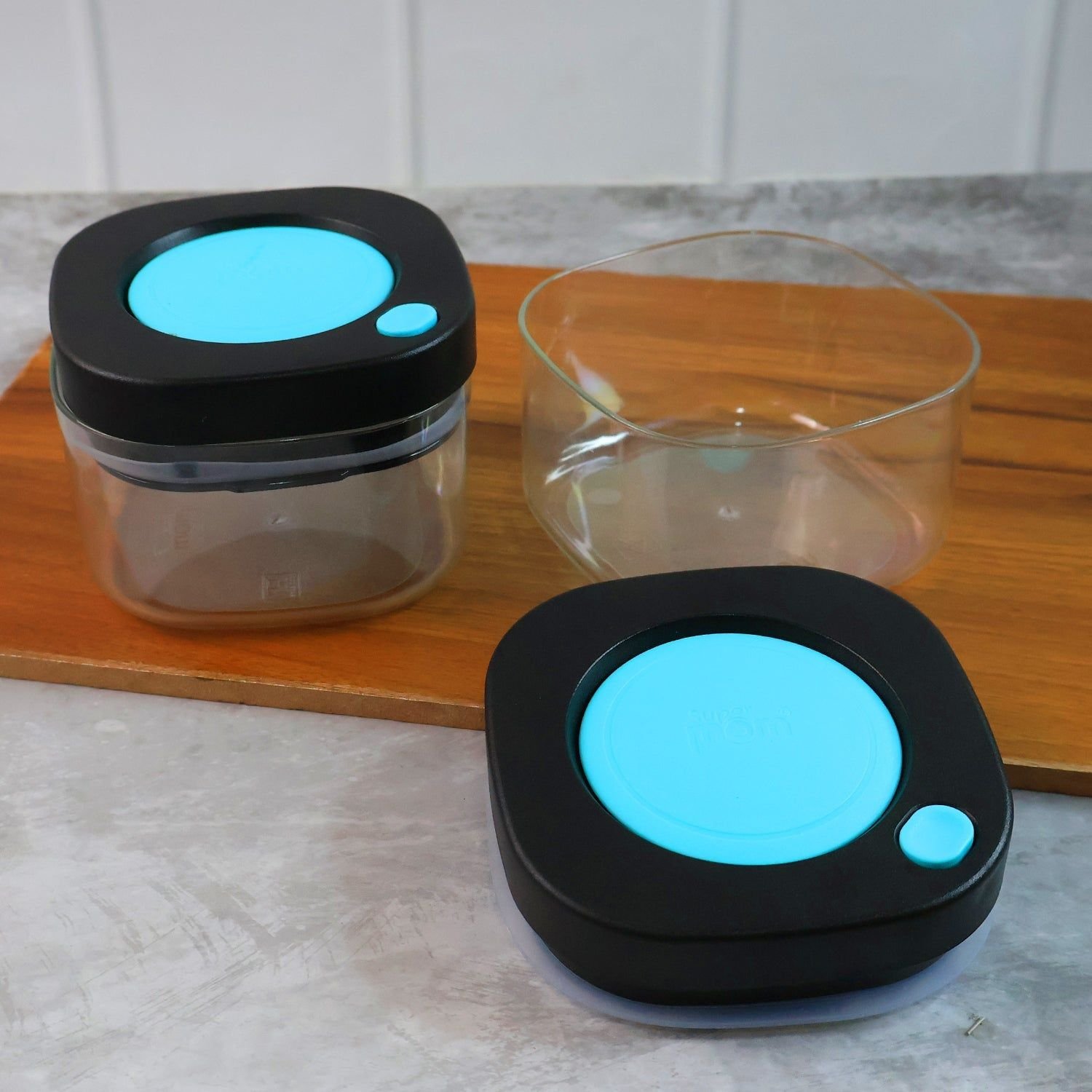 Supermom Airtight Kitchen Storage Containers – (2 Pc Set / 500 ml) - Image 4