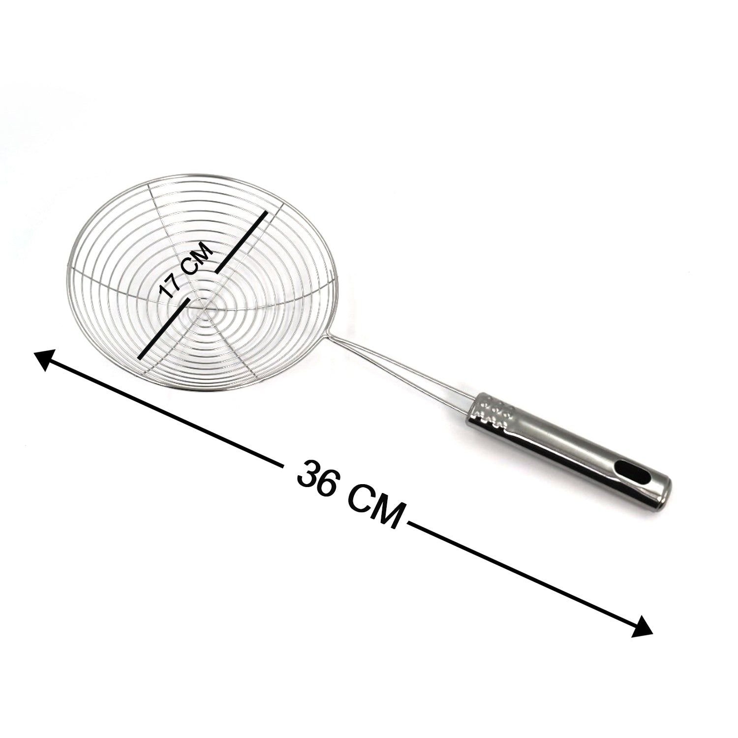 Medium Oil Strainer To Get Perfect Fried Food Stuffs Easily Without Any Problem And Damage. - Image 5