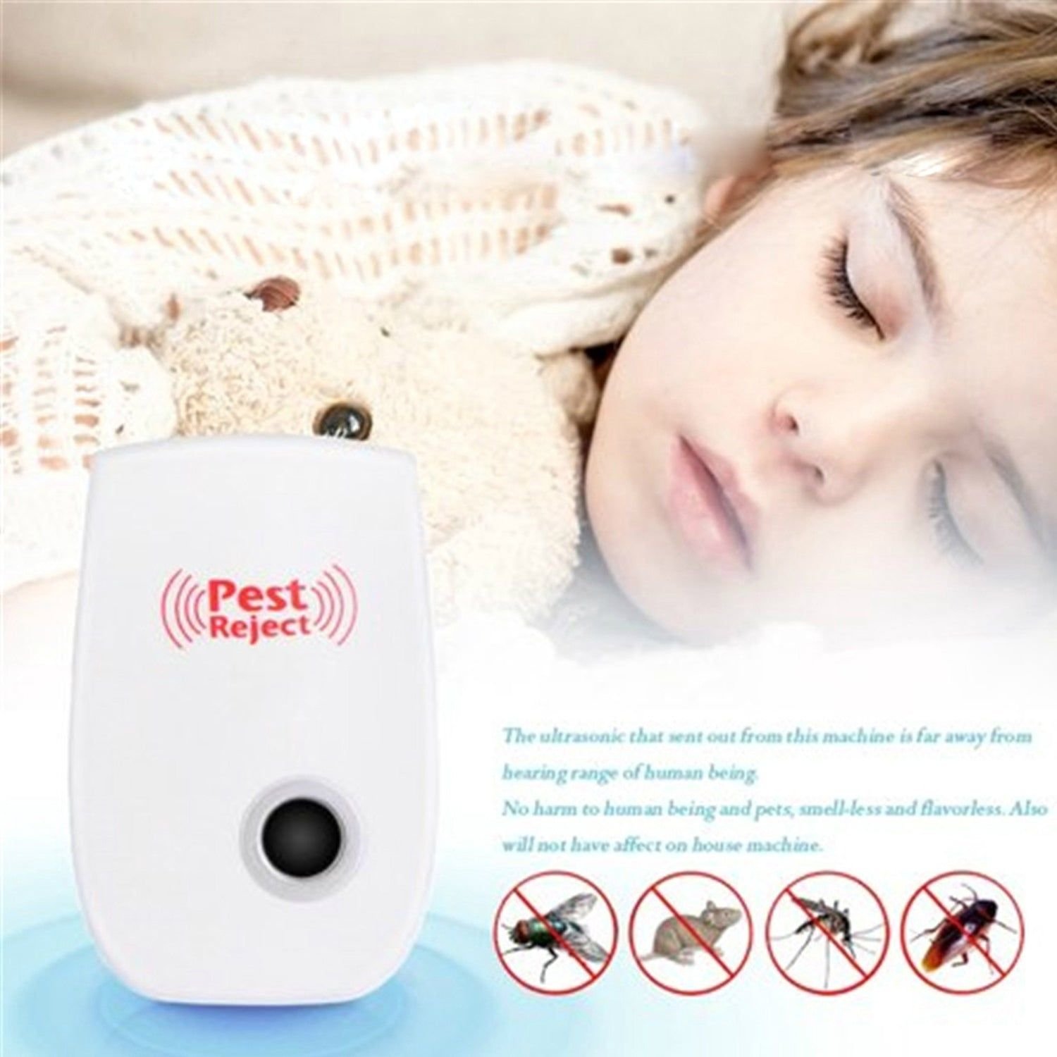 Ultrasonic Pest Repeller to Repel Rats, Cockroach, Mosquito, Home Pest & Rodent - Image 5