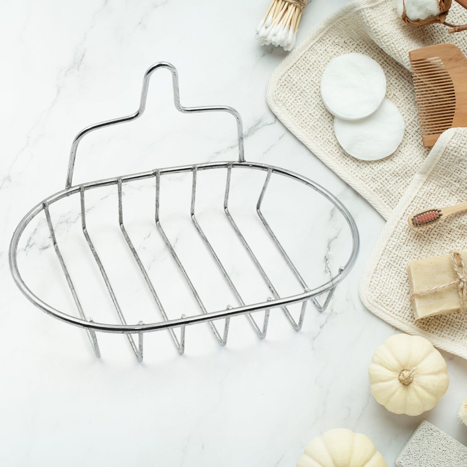 Kitchen, Bathroom Stainless Steel, Soap Dish Holder Wall Hanging Soap Storage Rack - Image 6