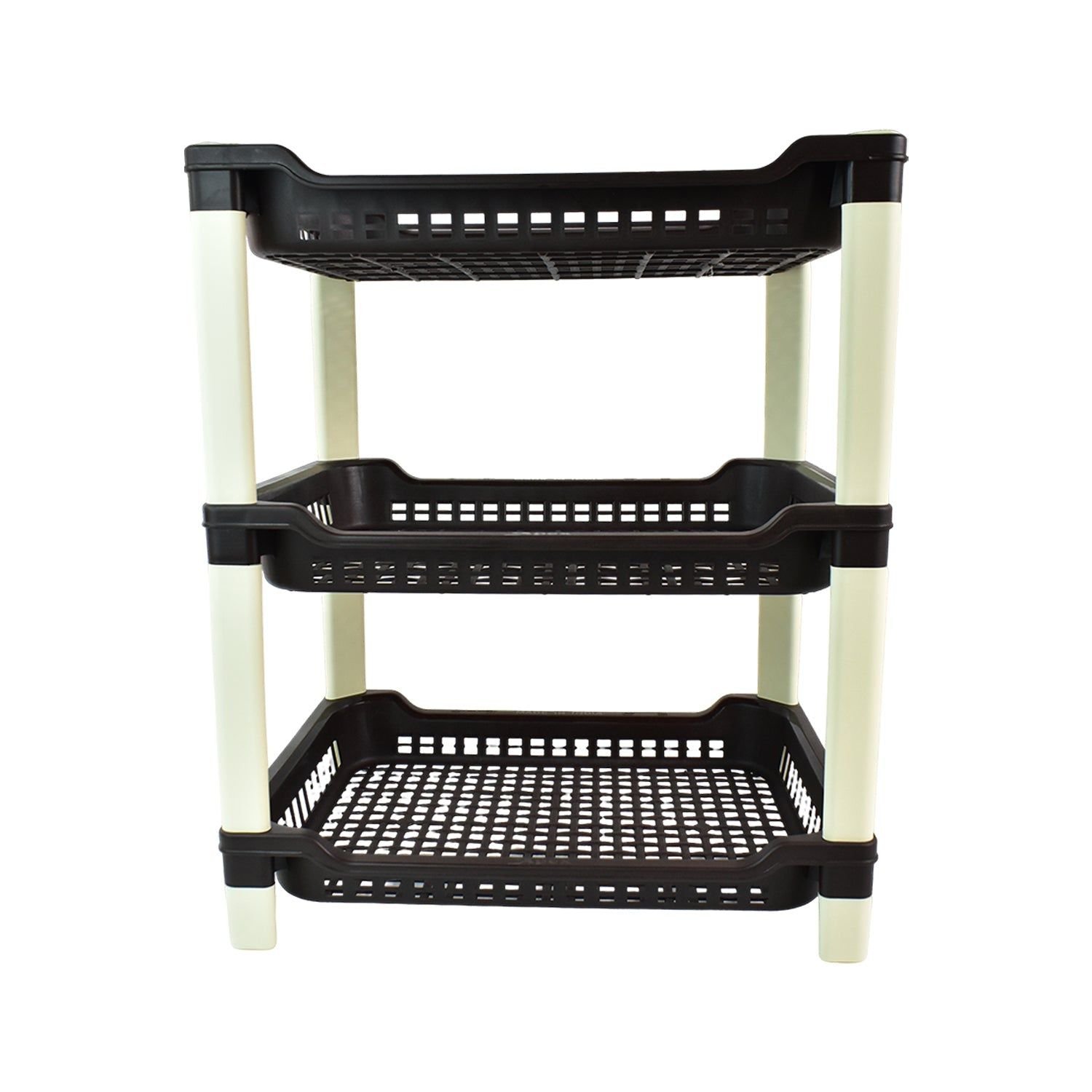 Apex Big Multi use Plastic Storage Rack – 3-Tier (1 Pc) - Image 5