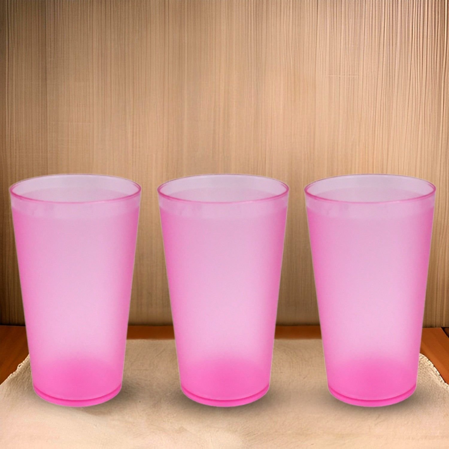 Large Glass Set – Ideal for Kitchens & Offices, Perfect for Water & Beverages (6-Piece) | Assorted Colour - Image 6