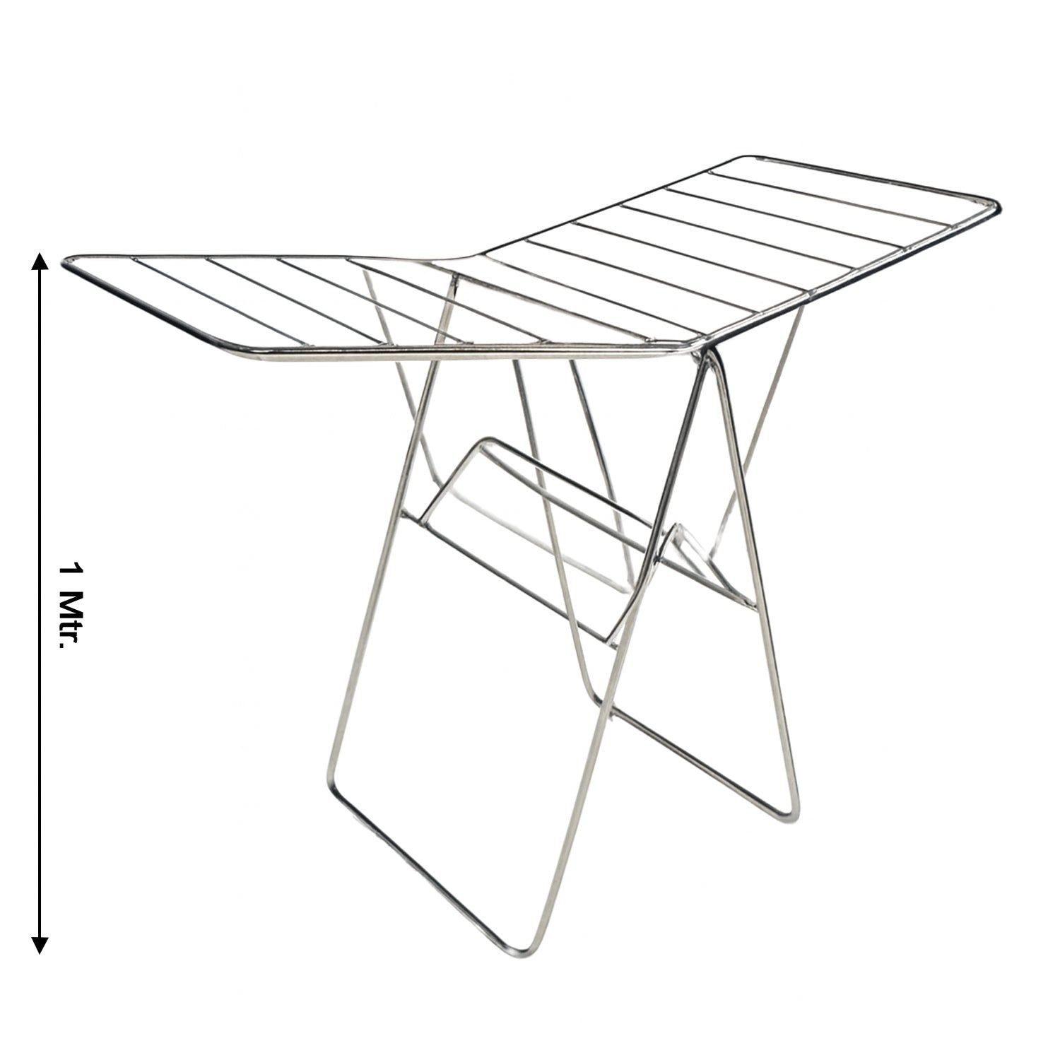 Supermom Premium Stainless Steel Heavy Duty Foldable Cloth Drying Stand (1 Pc) - Image 4