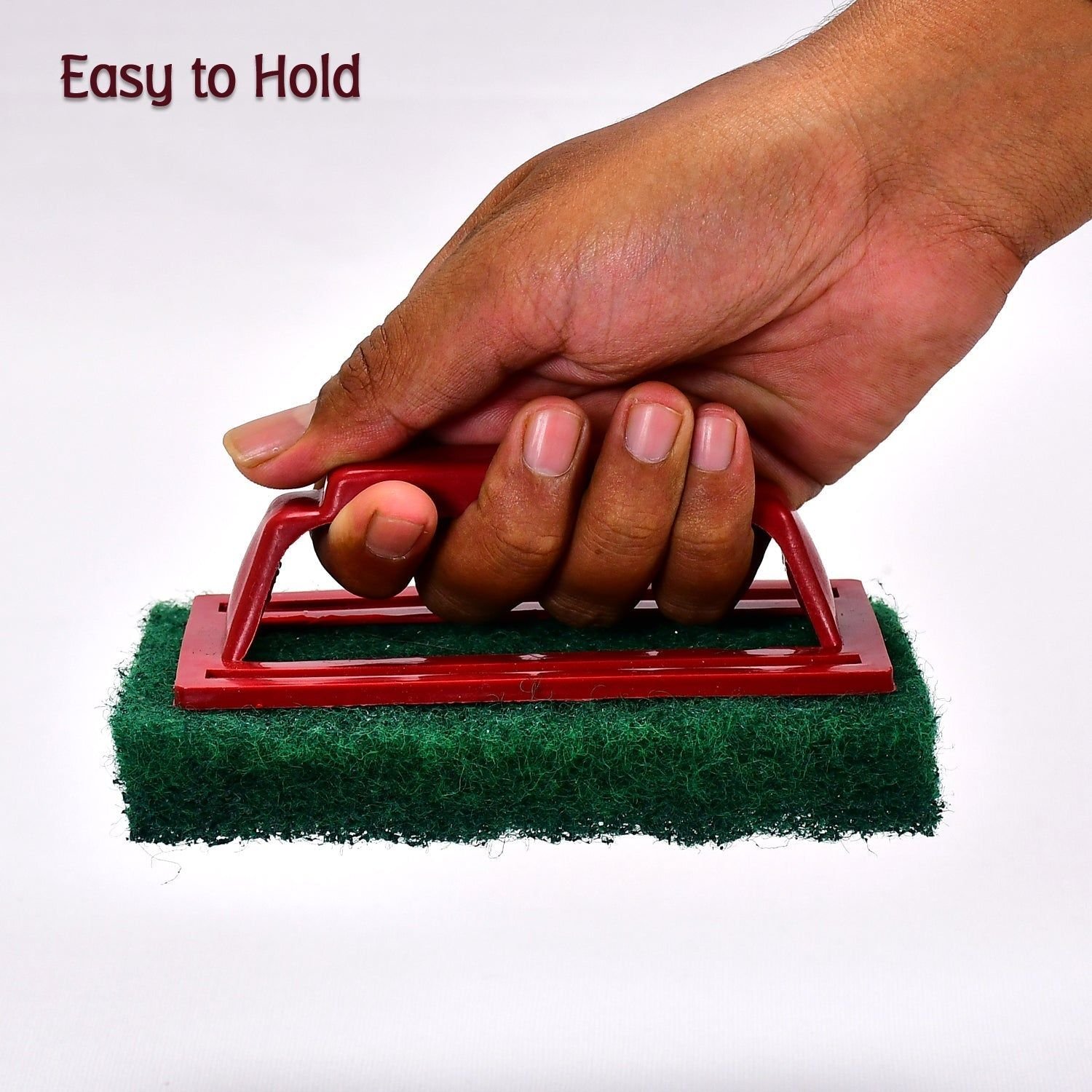 Tile cleaning multipurpose scrubber Brush with handle - Image 6