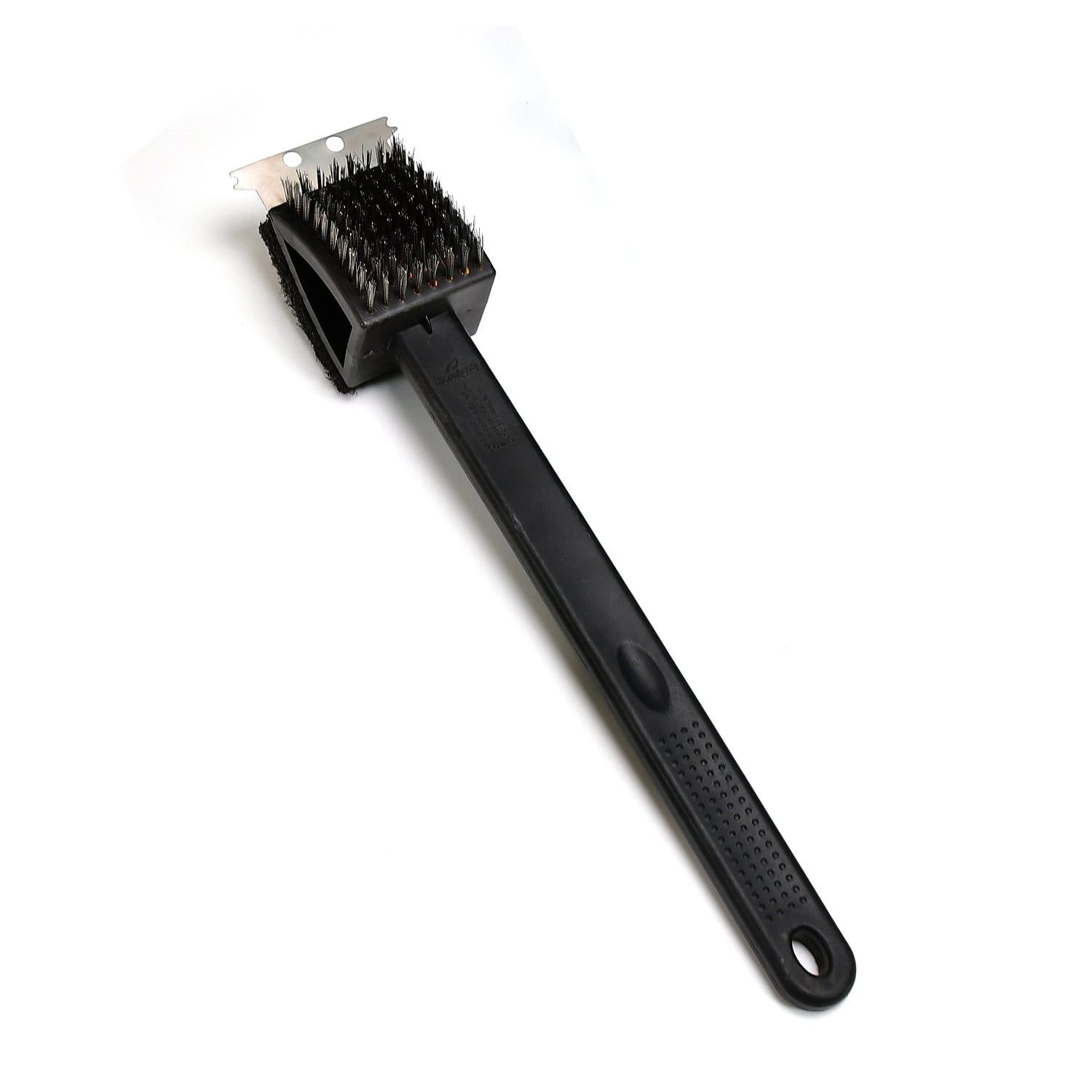 Black 2 Side Use Brush Scarp Cleaning Brush & Wire Brush for Garage Use - Image 3