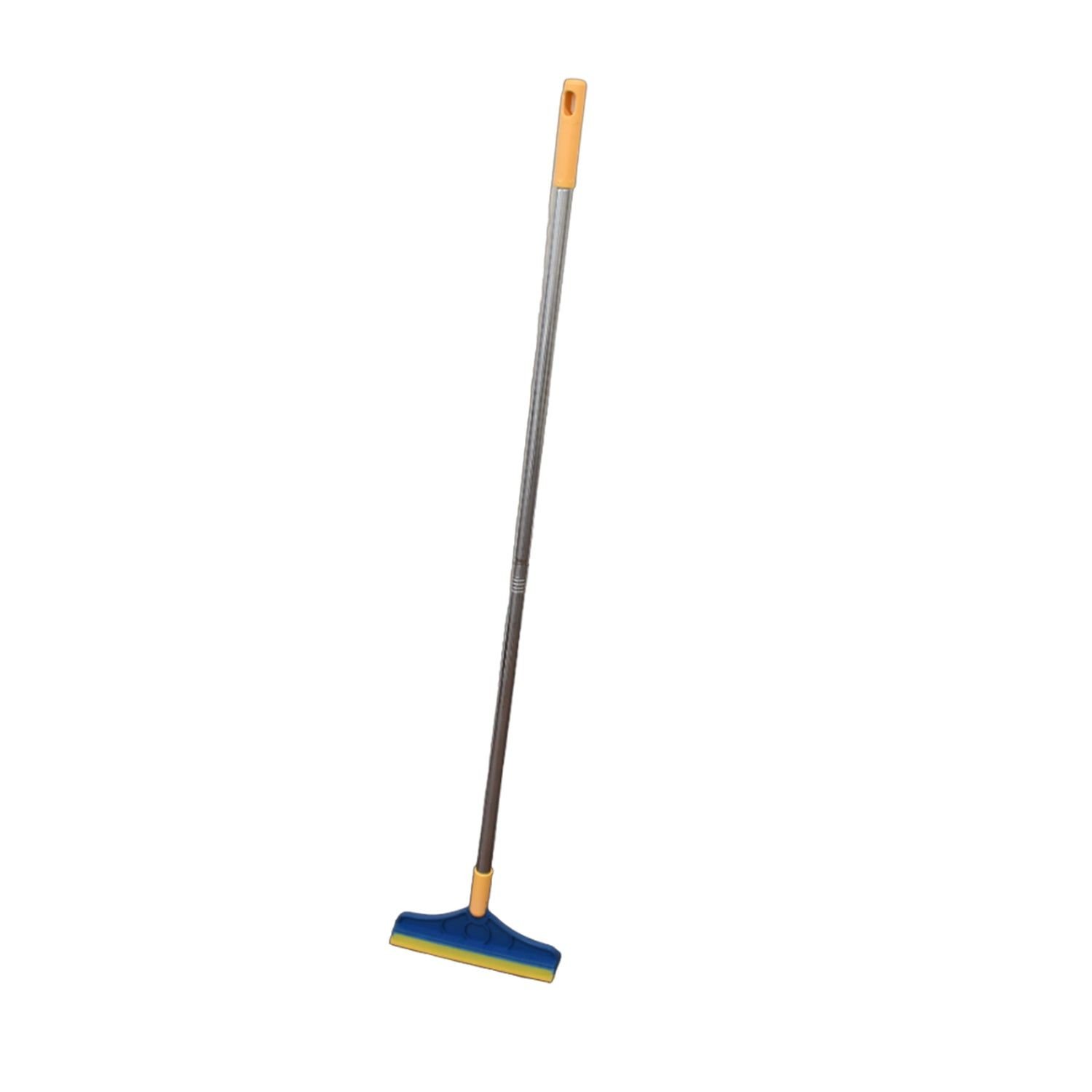 2 in 1 Cleaning Brush & Wiper , Long Handle Floor Brush, Rotatable Cleaning Brush for Bathroom, Kitchen, 120 Degree Triangular Rotating Brush Head wit - Image 5