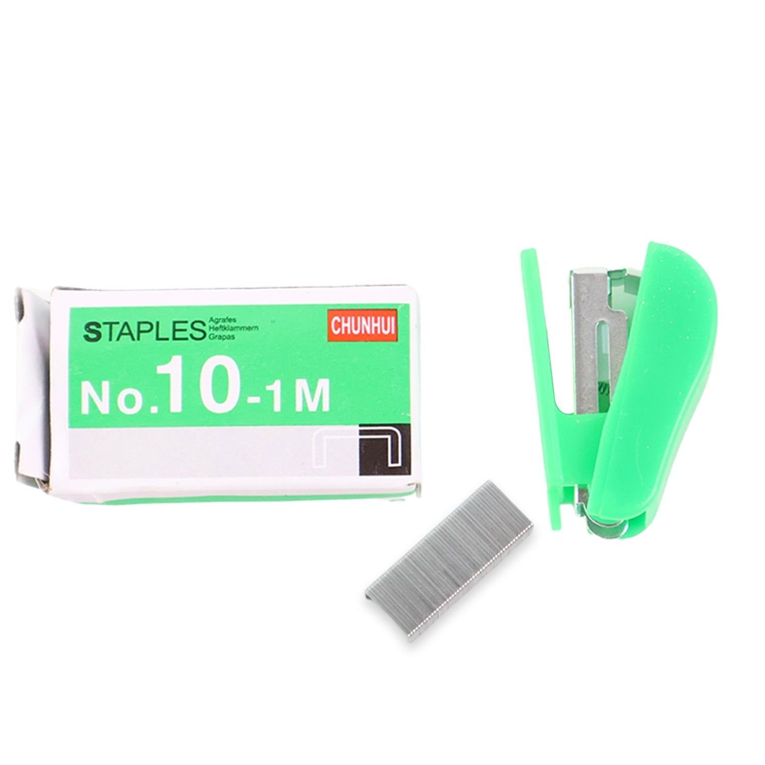 Mini Stapler with 1 Strip of Staples (1 Set) - Image 5
