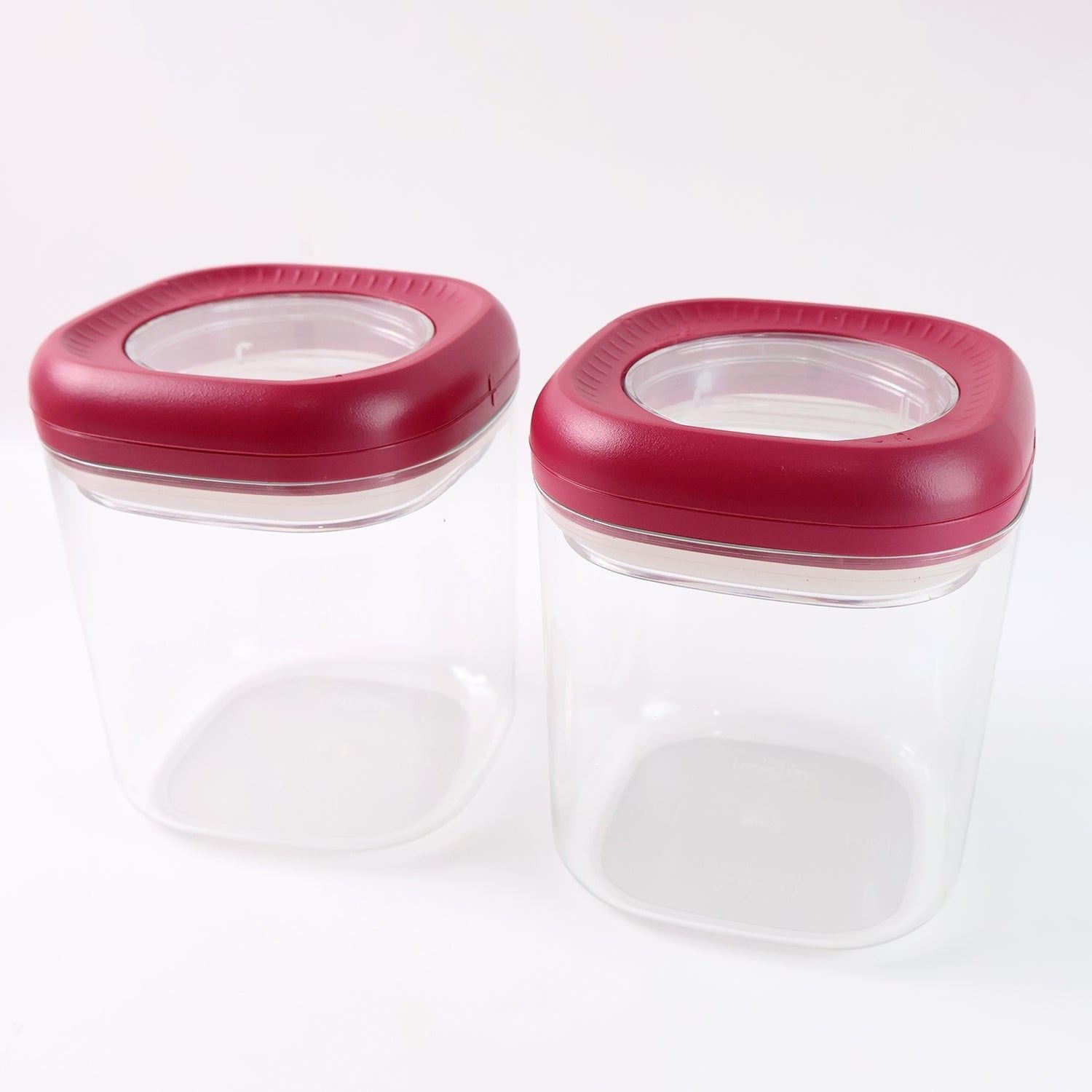 Supermom Transparent Twist Lock Kitchen Storage Container Set (Approx 800ML & 2Pc) - Image 5