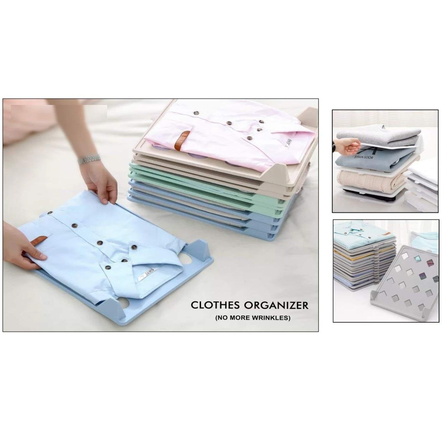 Cloth Organizer – Ideal for Household & Ironing Shops for Neat Fabric Storage (1 Pc, MOQ :-10) - Image 10