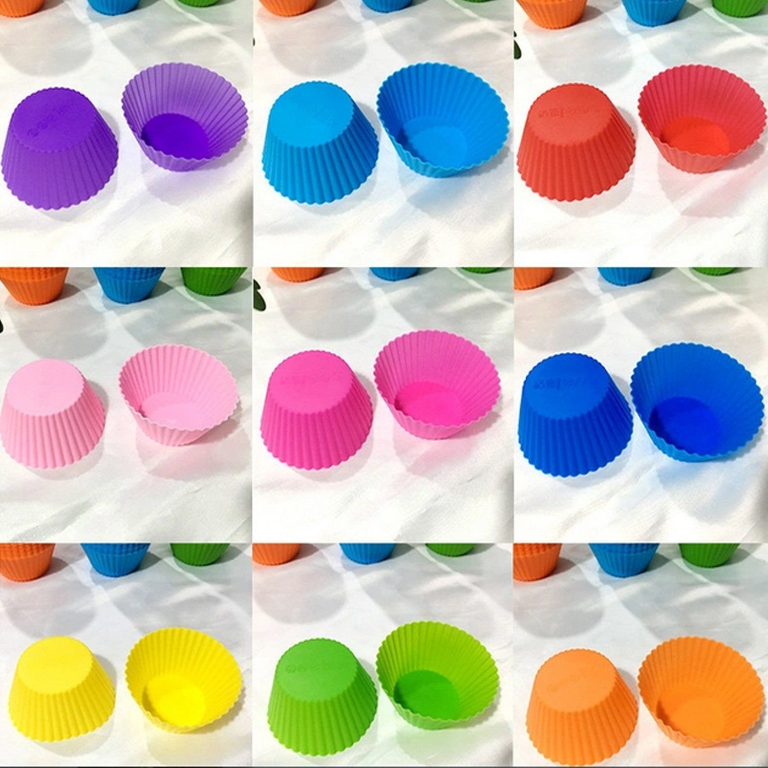 Silicone Cup Cake Mould - Image 7