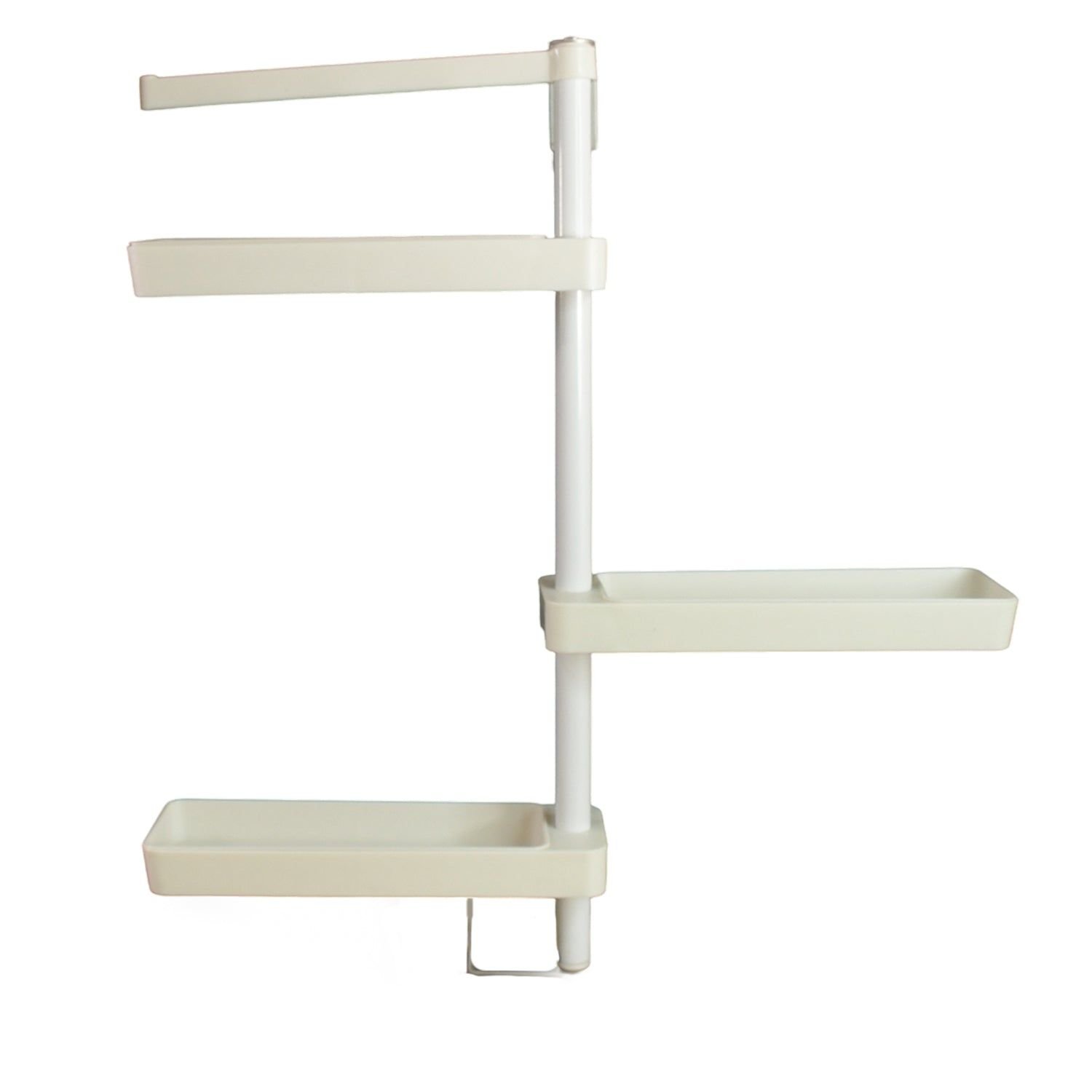 Kitchen Organization Rotating Shelf Storage Racks Multipurpose Adjustable (1 Set) - Image 5