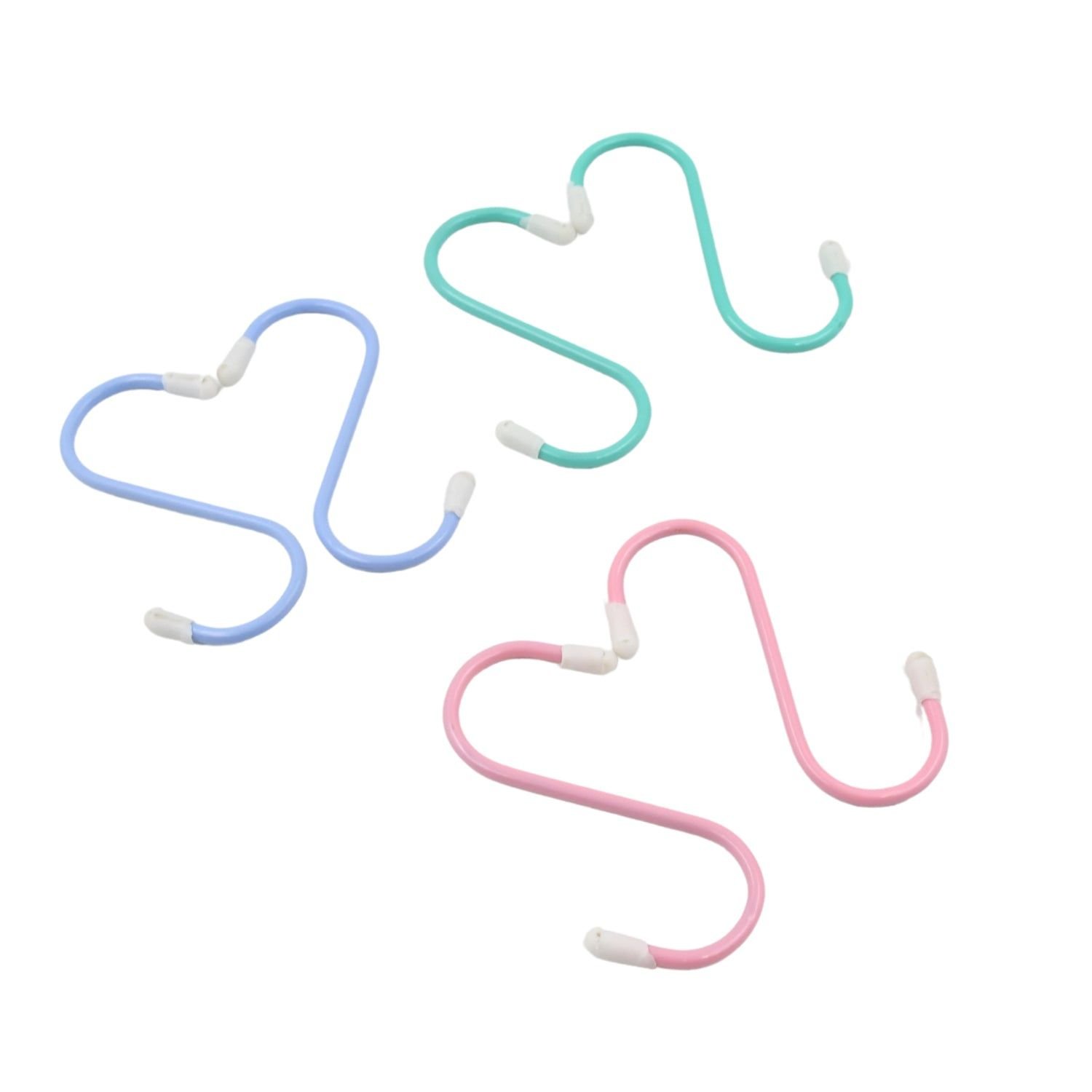 S Shape Metal Hooks for Hanging, Heavy Duty S Shaped Hooks for Hanging Clothes, Metal Hooks for Kitchen, Wardrobe, Work Shop, Bathroom, Garden, Office - Image 5