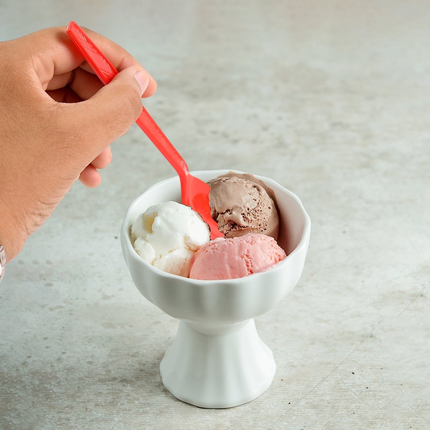 Reusable Home Dining Plastic Spoons (8 Pc) - Image 5