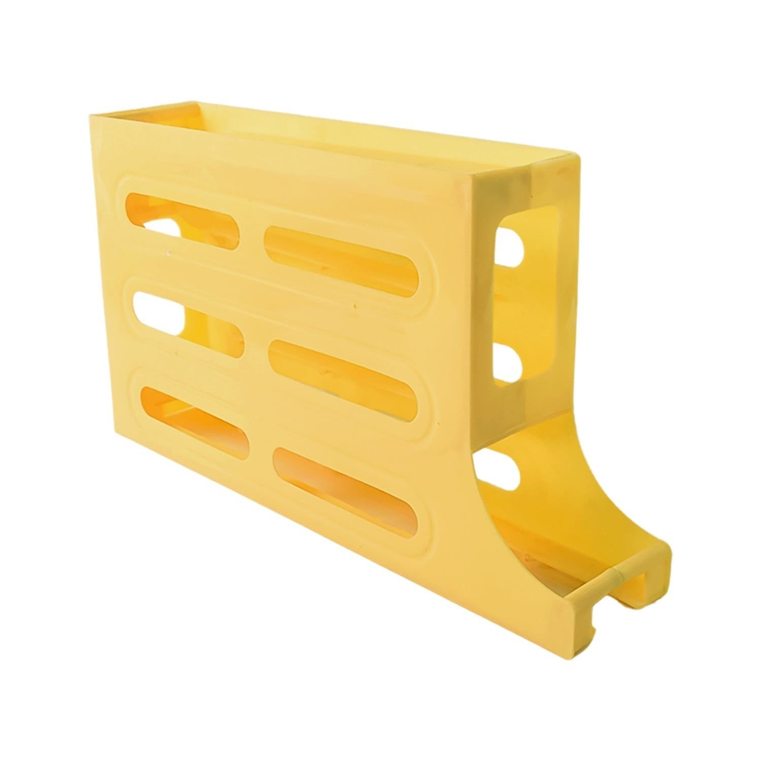 3-Layer Rolling Egg Storage Rack Dispenser (1 Pc) - Image 5